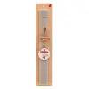 Easter Set, wooden keychain & scented Easter candle flat (30cm) (GRAY)
