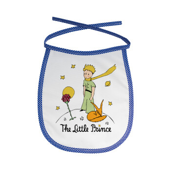 The Little prince classic, Σαλιάρα μωρού αλέκιαστη με κορδόνι Μπλε