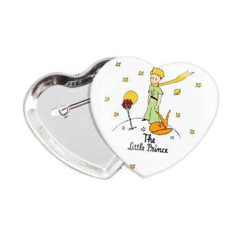 The Little prince classic, Κονκάρδα παραμάνα καρδιά (57x52mm)