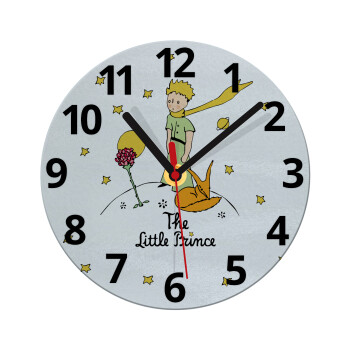 The Little prince classic, Ρολόι τοίχου γυάλινο (20cm)