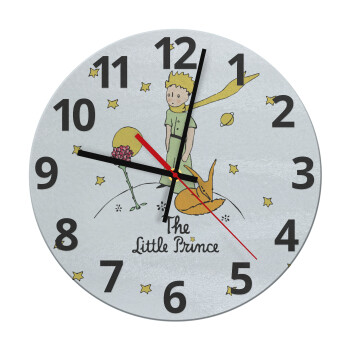 The Little prince classic, Ρολόι τοίχου γυάλινο (30cm)
