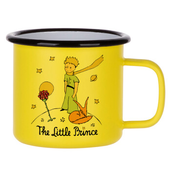 The Little prince classic, Κούπα Μεταλλική εμαγιέ ΜΑΤ Κίτρινη 360ml