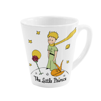 The Little prince classic, Κούπα κωνική Latte Λευκή, κεραμική, 300ml
