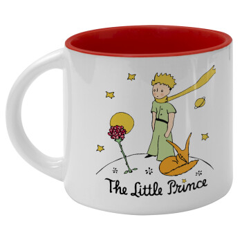 The Little prince classic, Κούπα κεραμική 400ml Λευκή/Κόκκινη