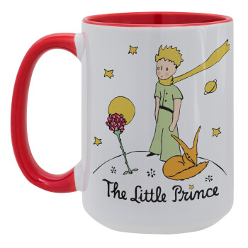 The Little prince classic, Κούπα Mega 15oz, κεραμική Κόκκινη, 450ml
