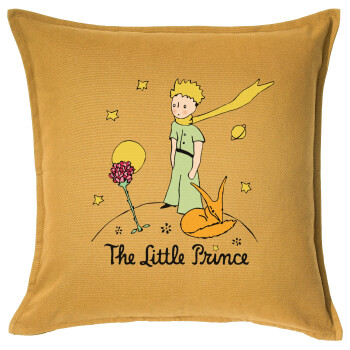 The Little prince classic, Sofa cushion YELLOW 50x50cm includes filling
