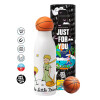 Bascetball Metal mug thermos, double wall, 550ml