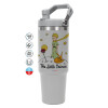GREY color, 890ml (30oz) stainless Steel Tumbler with Handle
