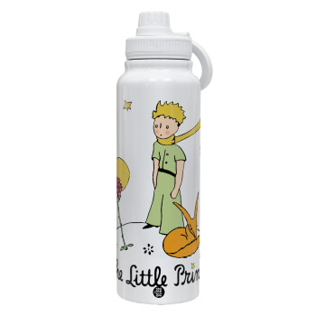 The Little prince classic, 1L Stainless Steel Thermal Bottle with Phone Holder & Double Wall Insulation