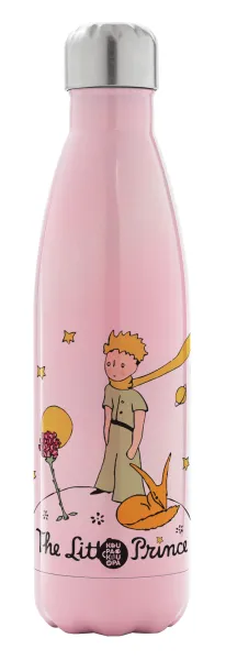 The Little prince classic — Metal mug thermos Pink Iridiscent (Stainless steel), double wall, 500ml