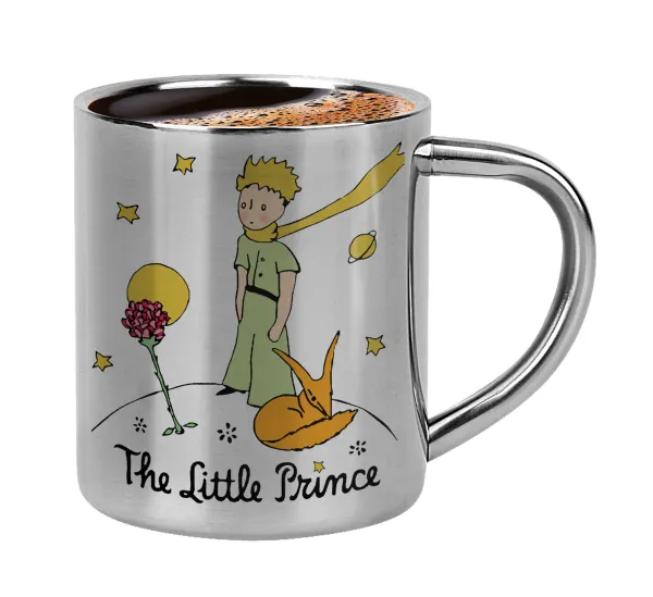 The Little prince classic — Double-wall metal cup for espresso (220ml)