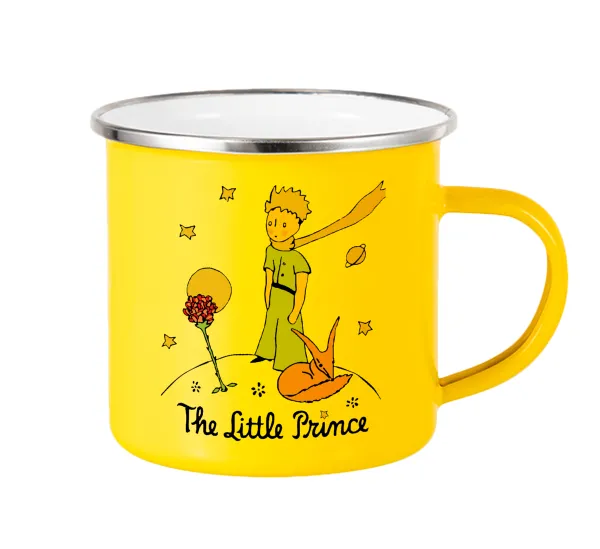 The Little prince classic — Yellow Enamel Metallic Cup 360ml