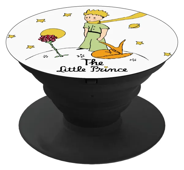Ο μικρός πρίγκιπας classic — Phone Holders Stand  Μαύρο Βάση Στήριξης Κινητού στο Χέρι