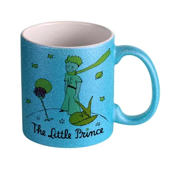 The Little prince classic, Κούπα Σιέλ Glitter που γυαλίζει, κεραμική, 330ml