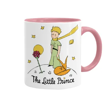 Ο μικρός πρίγκιπας classic, Κούπα χρωματιστή ροζ, κεραμική, 330ml