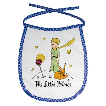 The Little prince classic, Σαλιάρα μωρού αλέκιαστη με κορδόνι Μπλε