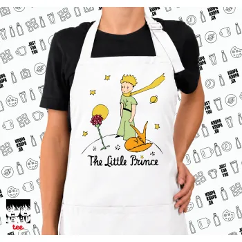 The Little prince classic, Ποδιά μακριά Σεφ ολόσωμη με τσέπες white (ΕΝΗΛΙΚΩΝ)