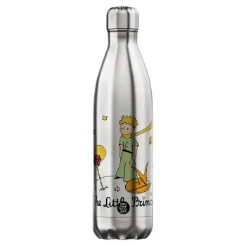Ο μικρός πρίγκιπας classic, Μεταλλικό παγούρι θερμός Inox (Stainless steel), διπλού τοιχώματος, 750ml