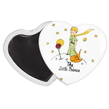 Ο μικρός πρίγκιπας classic, Μαγνητάκι καρδιά (57x52mm)