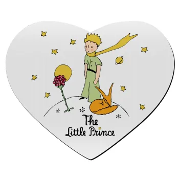 Ο μικρός πρίγκιπας classic, Mousepad καρδιά 23x20cm