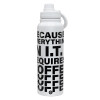 1L Stainless Steel Thermal Bottle with Phone Holder & Double Wall Insulation