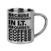 Mug Stainless steel double wall 300ml