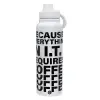 1L Stainless Steel Thermal Bottle with Phone Holder & Double Wall Insulation