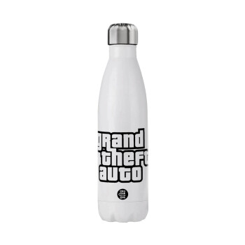 GTA (grand theft auto), Stainless steel, double-walled, 750ml