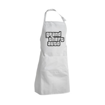 GTA (grand theft auto), Adult Chef Apron (with sliders and 2 pockets)