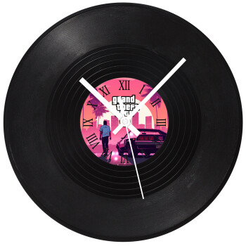 GTA (grand theft auto), Ρολόι τοίχου Βινύλιο (30cm)