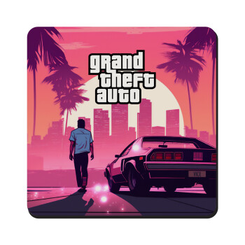 GTA (grand theft auto), Τετράγωνο μαγνητάκι ξύλινο 9x9cm