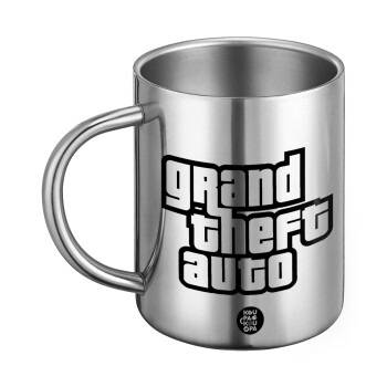 GTA (grand theft auto), Ανοξείδωτη Μεταλλική Κούπα 450ml - Διπλού Τοιχώματος