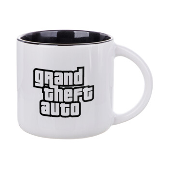GTA (grand theft auto), Κούπα κεραμική 400ml Λευκή/Μαύρη