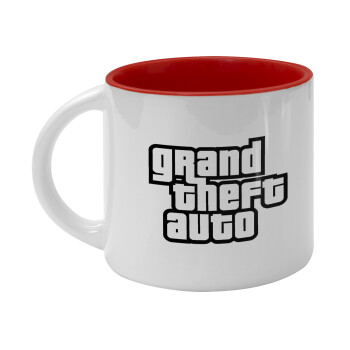 GTA (grand theft auto), Κούπα κεραμική 400ml Λευκή/Κόκκινη
