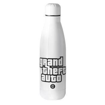 GTA (grand theft auto), Μεταλλικό παγούρι θερμός (Stainless steel), 500ml