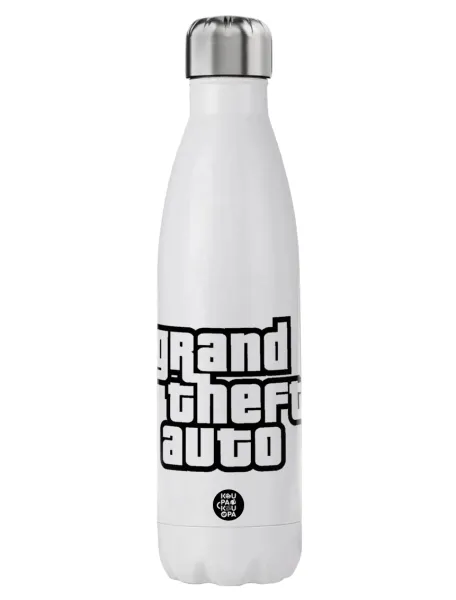 GTA (grand theft auto) — Stainless steel, double-walled, 750ml