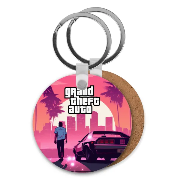GTA (grand theft auto) — Ξύλινο στρογγυλό