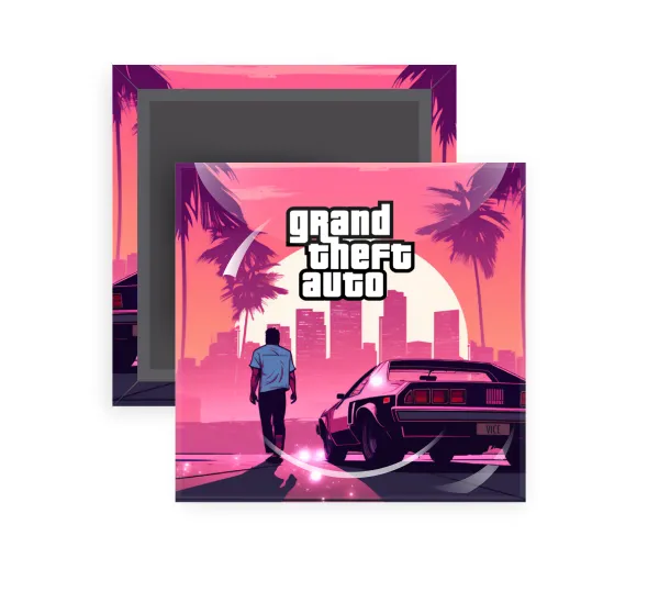 GTA (grand theft auto) — Τετράγωνο (5x5cm)