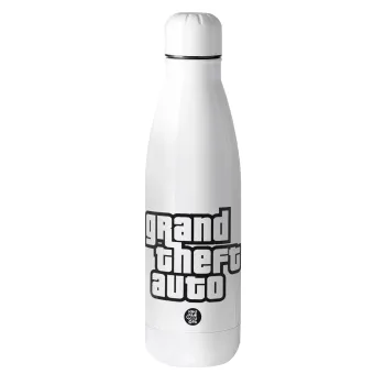 GTA (grand theft auto), Μεταλλικό παγούρι θερμός (Stainless steel), 500ml