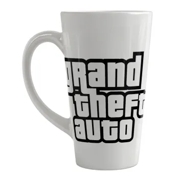 GTA (grand theft auto), Κούπα κωνική Latte Μεγάλη, κεραμική, 450ml