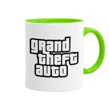 GTA (grand theft auto), Κούπα χρωματιστή βεραμάν, κεραμική, 330ml