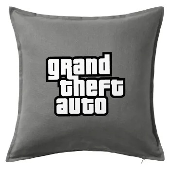 GTA (grand theft auto), Sofa cushion Grey 50x50cm includes filling