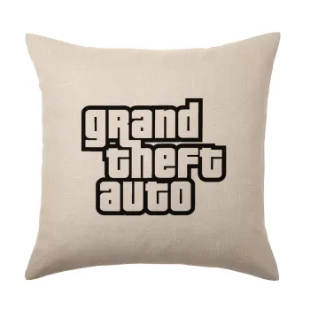 GTA (grand theft auto), Μαξιλάρι καναπέ ΛΙΝΟ 40x40cm περιέχεται το  γέμισμα
