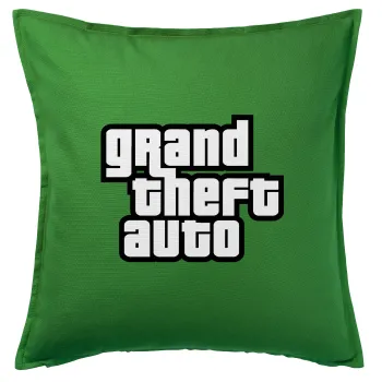 GTA (grand theft auto), Sofa cushion Green 50x50cm includes filling