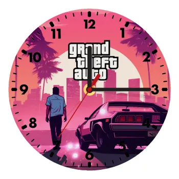 GTA (grand theft auto), Ρολόι τοίχου ξύλινο (20cm)