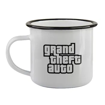 GTA (grand theft auto), Κούπα εμαγιέ με μαύρο χείλος 360ml