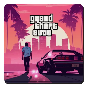 GTA (grand theft auto), Τετράγωνο μαγνητάκι ξύλινο 9x9cm