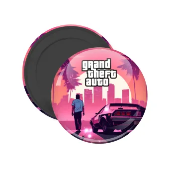 GTA (grand theft auto), Μαγνητάκι ψυγείου στρογγυλό διάστασης 5cm