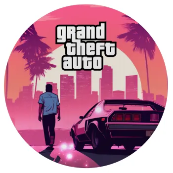 GTA (grand theft auto), Mousepad Στρογγυλό 20cm
