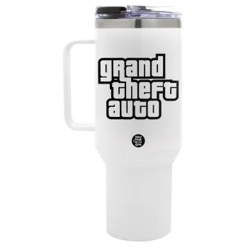 GTA (grand theft auto), Mega Tumbler με καπάκι, διπλού τοιχώματος (θερμό) 1,2L